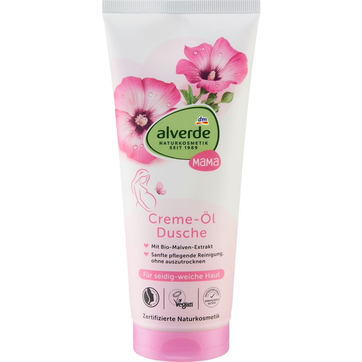 alverde Natuurcosmetica Crème-Olie Douche Mama, 200 ml