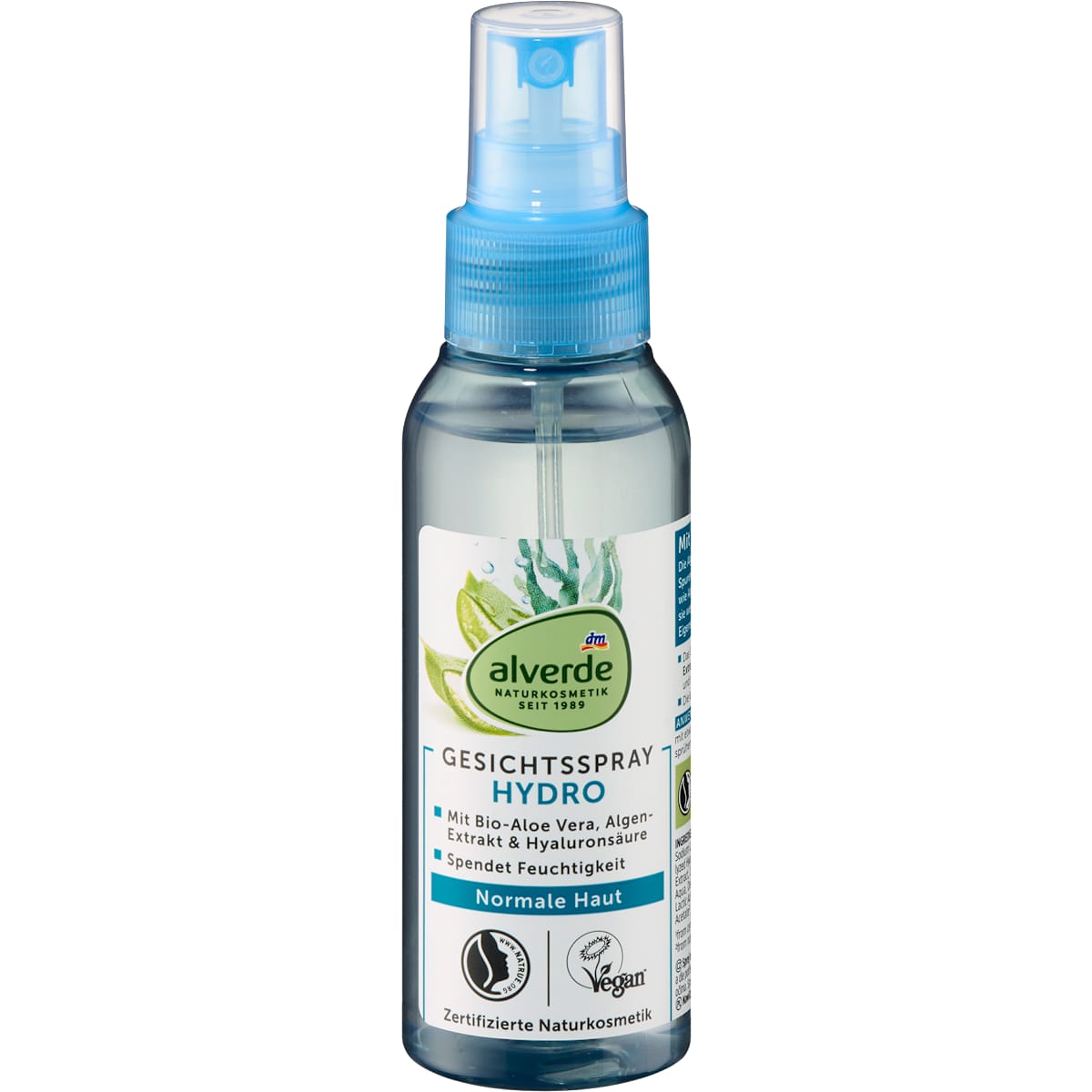 alverde Natuurcosmetica Gesichtsspray Hydro, 100 ml