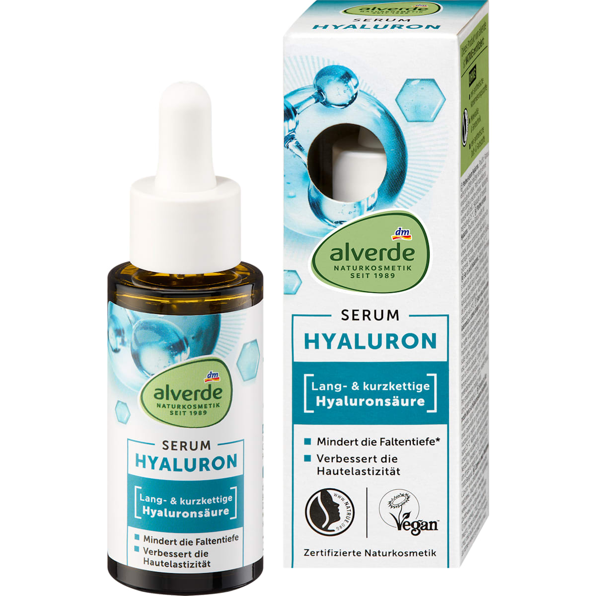 alverde Natuurcosmetica Serum Hyaluron, 30 ml