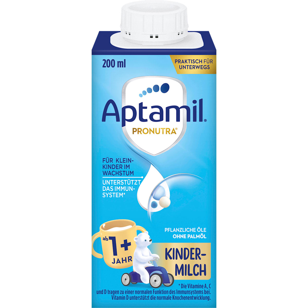 Aptamil Peutermelk Pronutra vanaf 1 jaar, 200 ml