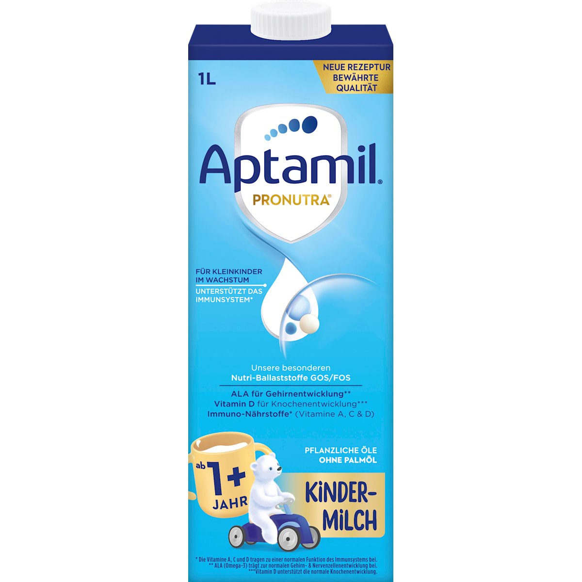 Aptamil Peutermelk Pronutra, vanaf 1 jaar, 1 l