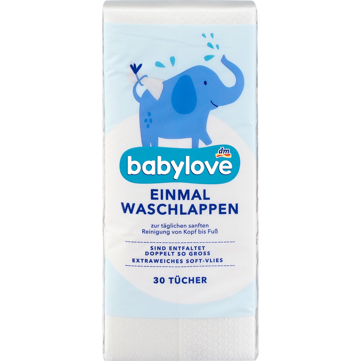 babylove Einmal-Waschlappen, 30 St
