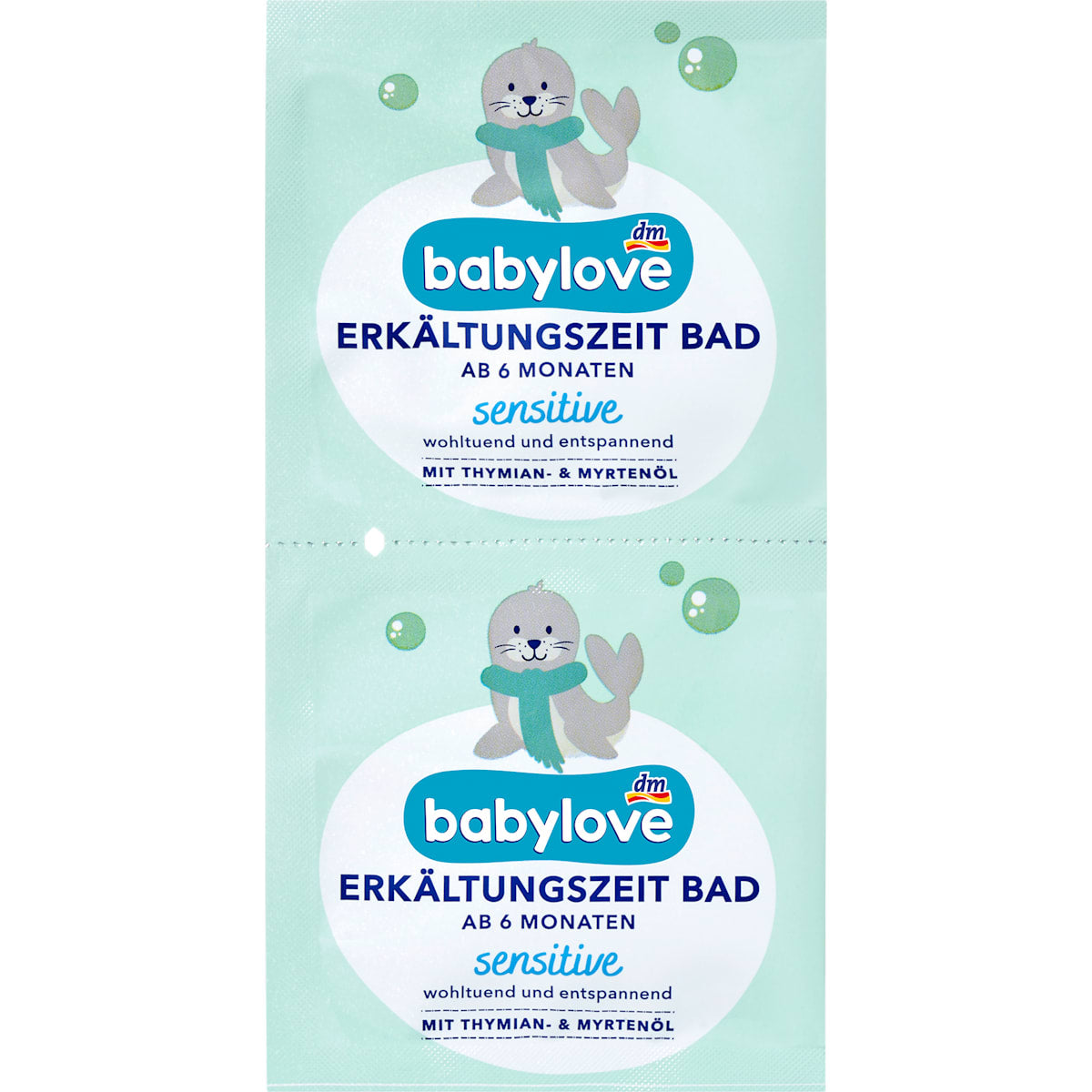 babylove Kinder Badmiddel Verkoudheidsperiode Bad (2x10 ml), 20 ml