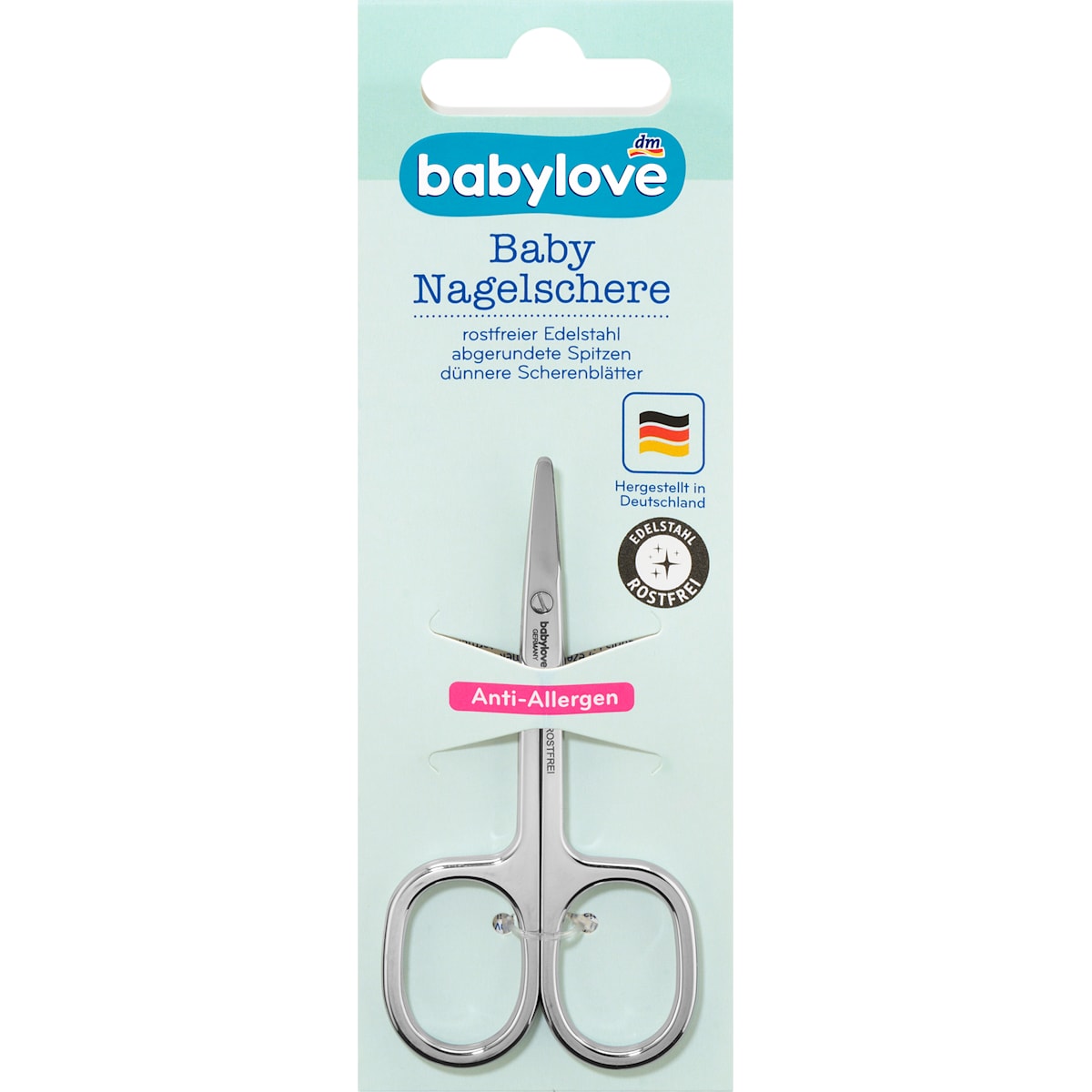 babylove Nagelschere Baby antiallergen, 1 St