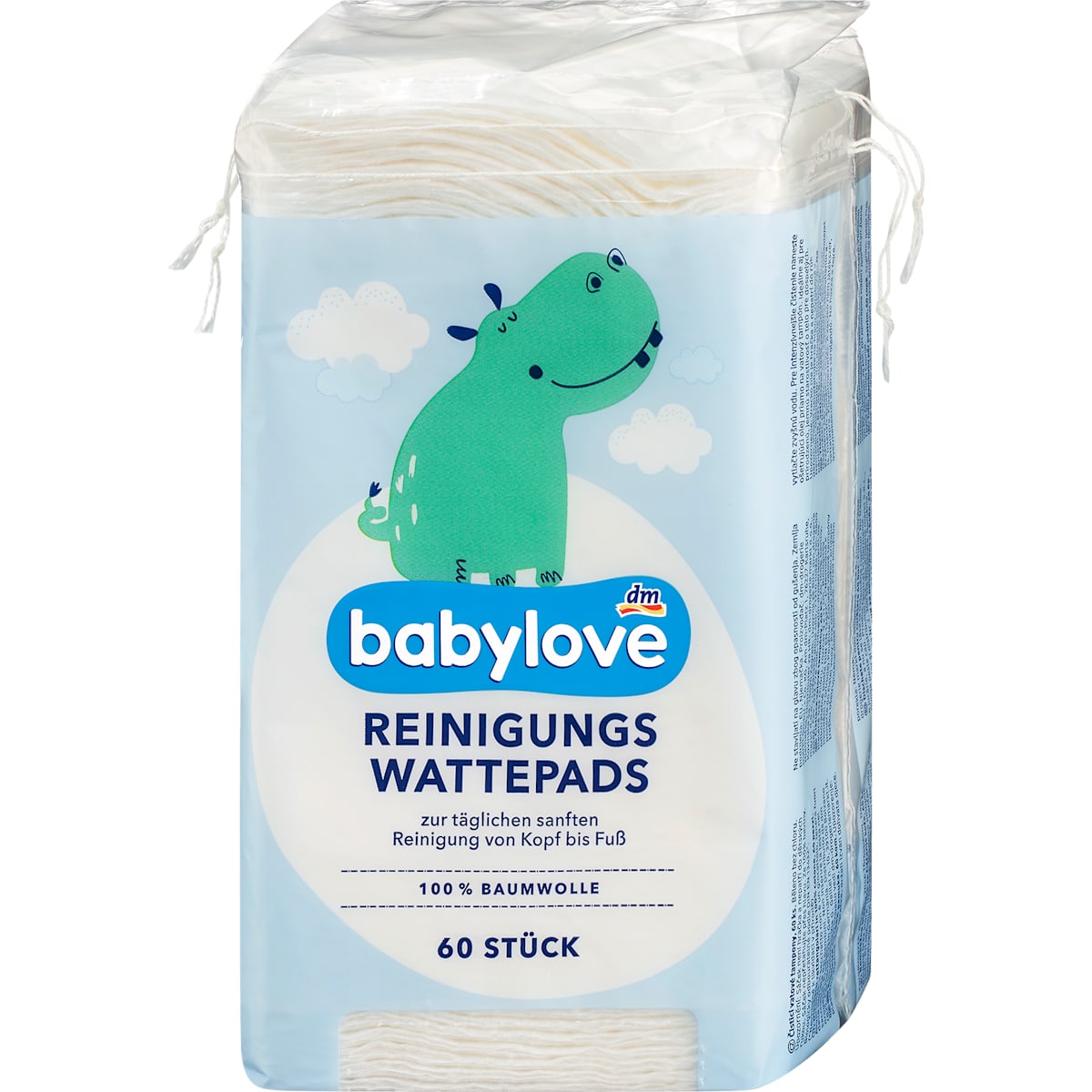 babylove Reinigings Wattenschijfjes, 60 St