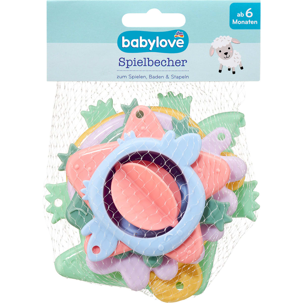 babylove Spielbecher 6-delig., 1 St