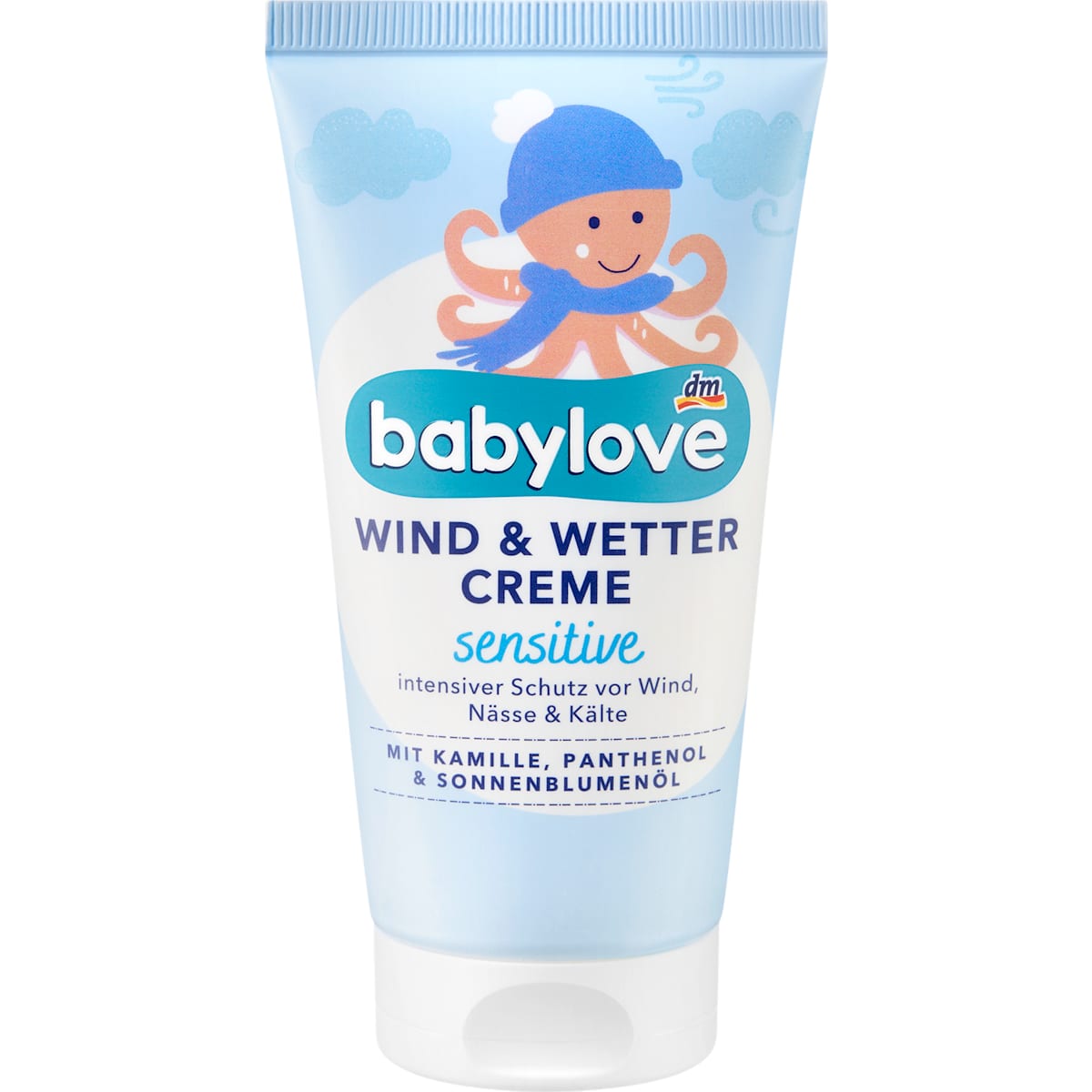 babylove Wind & Weer Crème sensitive, 75 ml