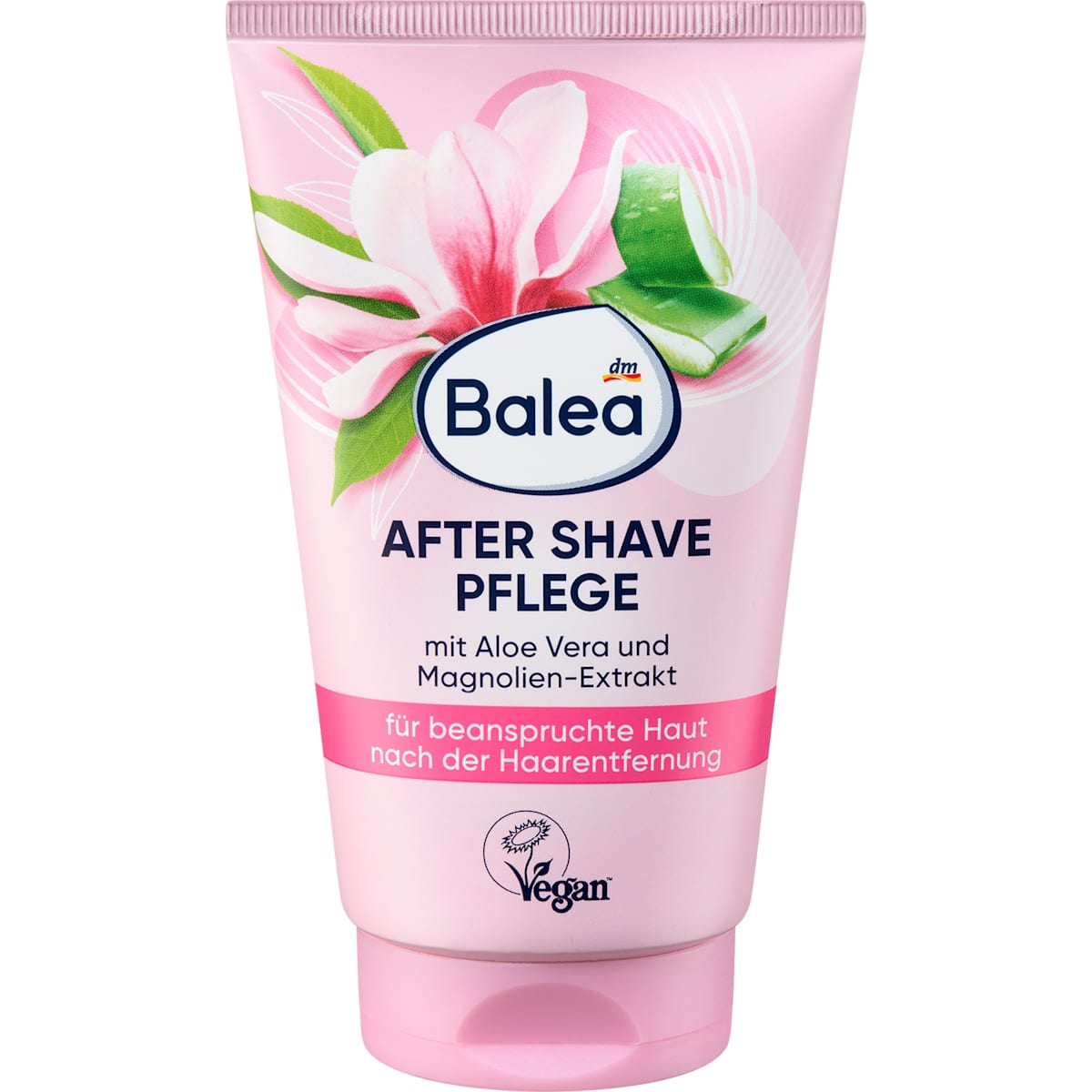 Balea Aftershave Verzorging met Aloe Vera & Magnolia-Extract, 125 ml
