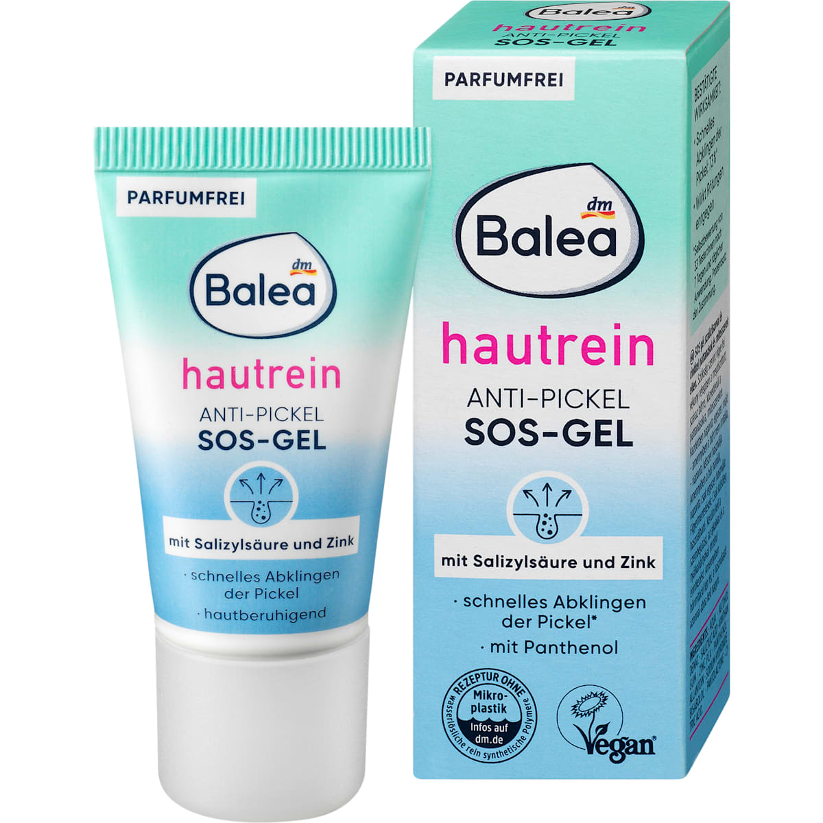 Balea Anti Pickel SOS-Gel Hautrein, 15 ml