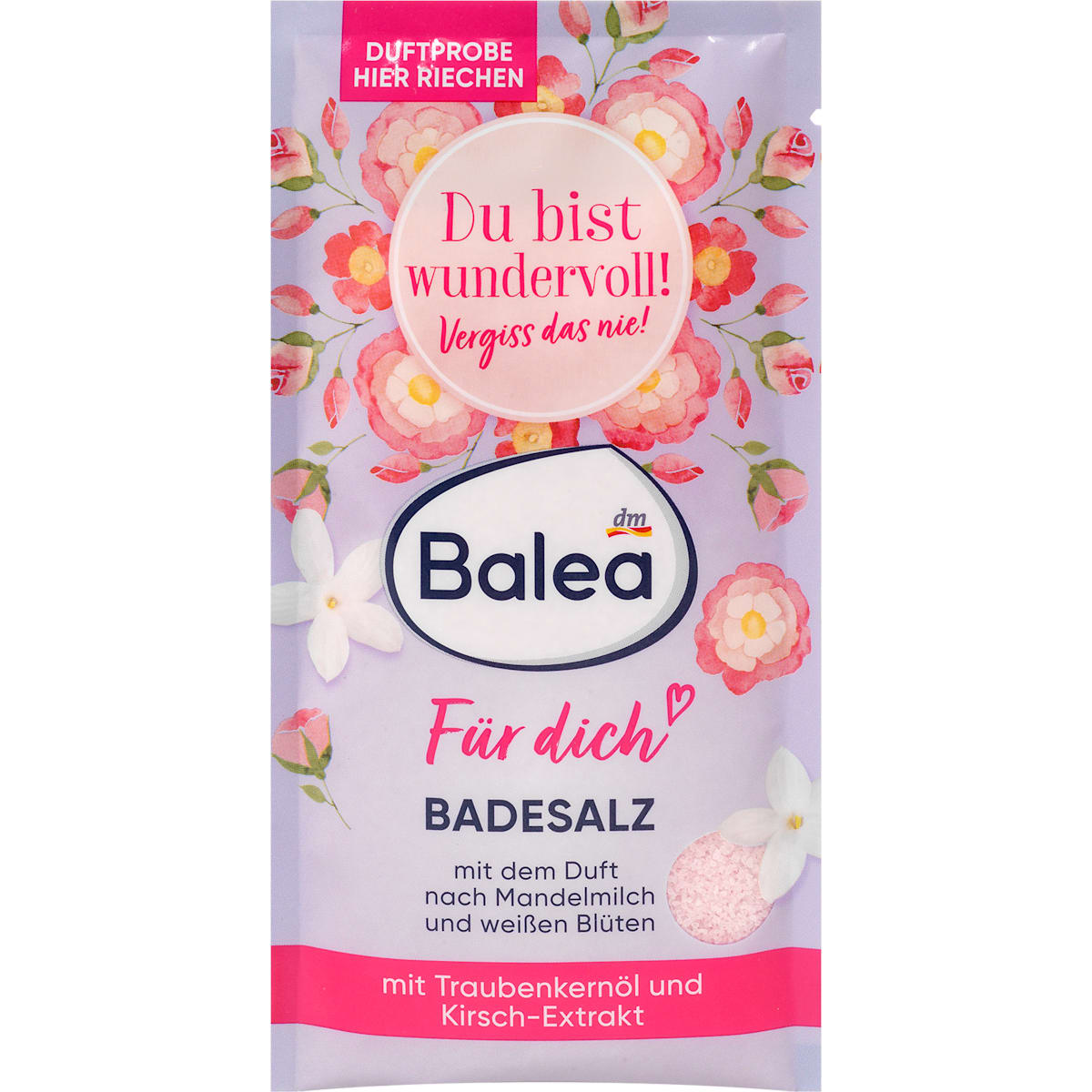 Balea Badesalz Voor dich, 80 g