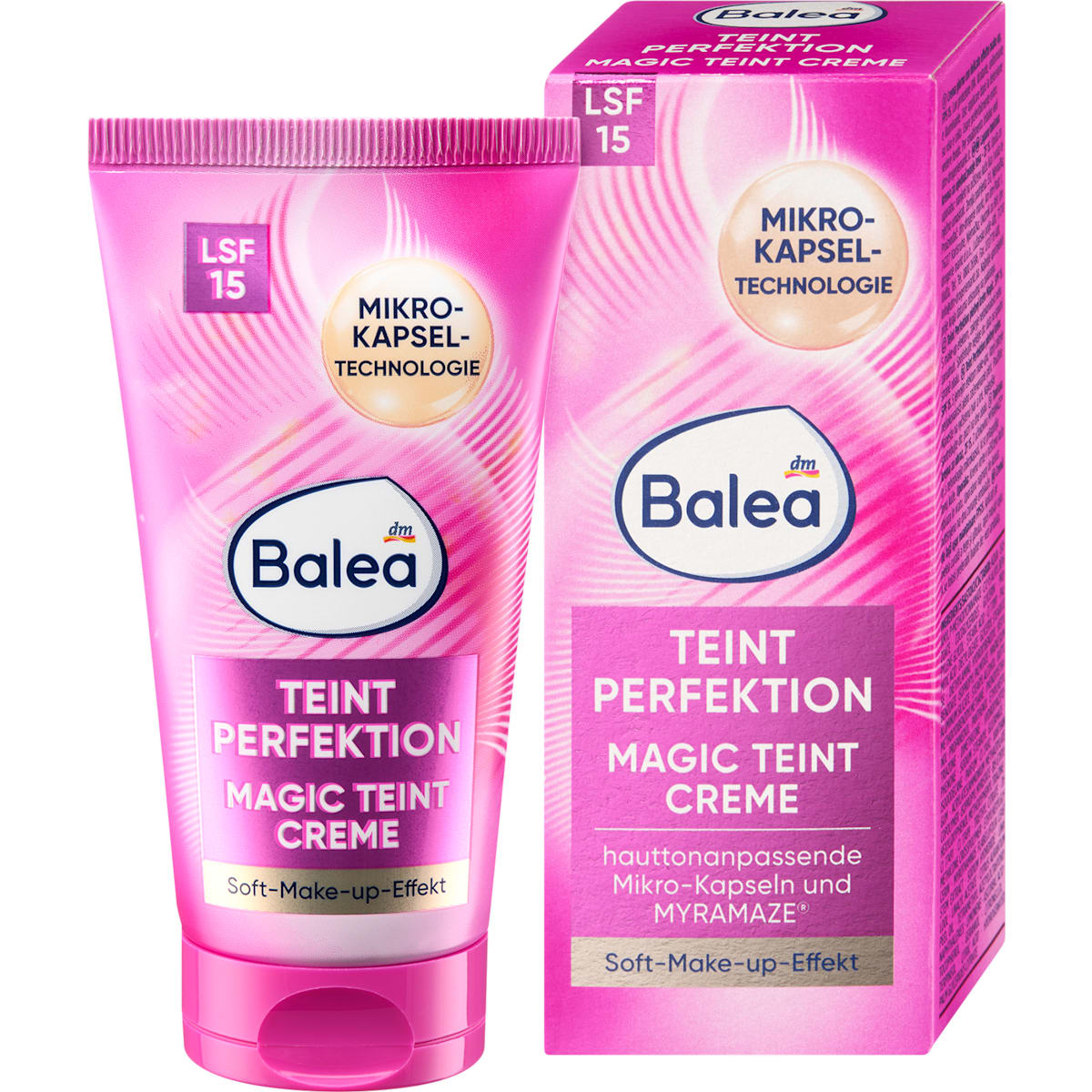 Balea Getönte Dagcrème Teint Perfektion Magic Teint Crème SPF 15, 50 ml