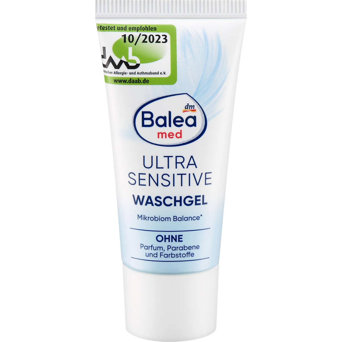 Balea med Wasgel Ultra Sensitive, Reisformaat, 20 ml