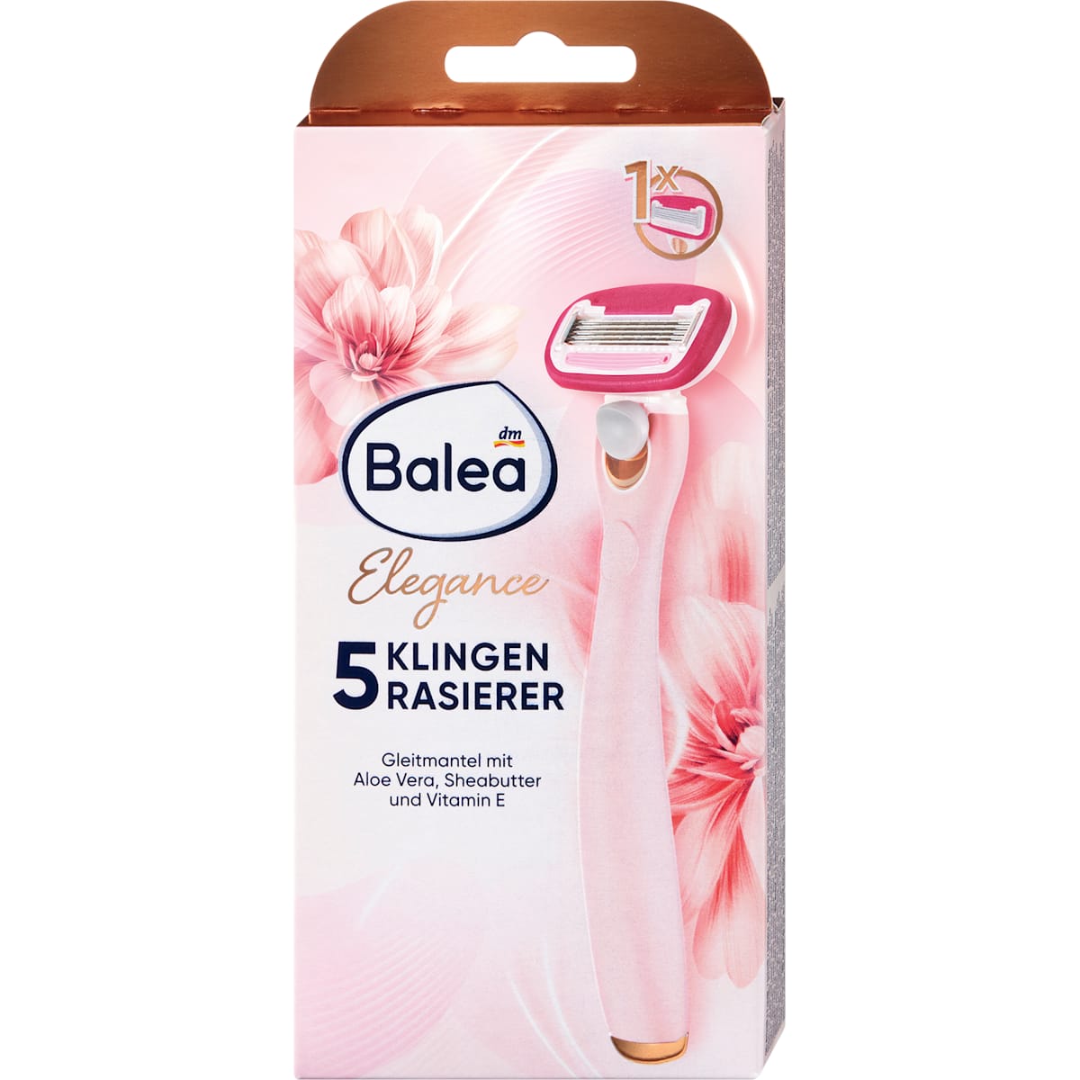Balea Scheermes 5-Mesjes Elegance, 1 St