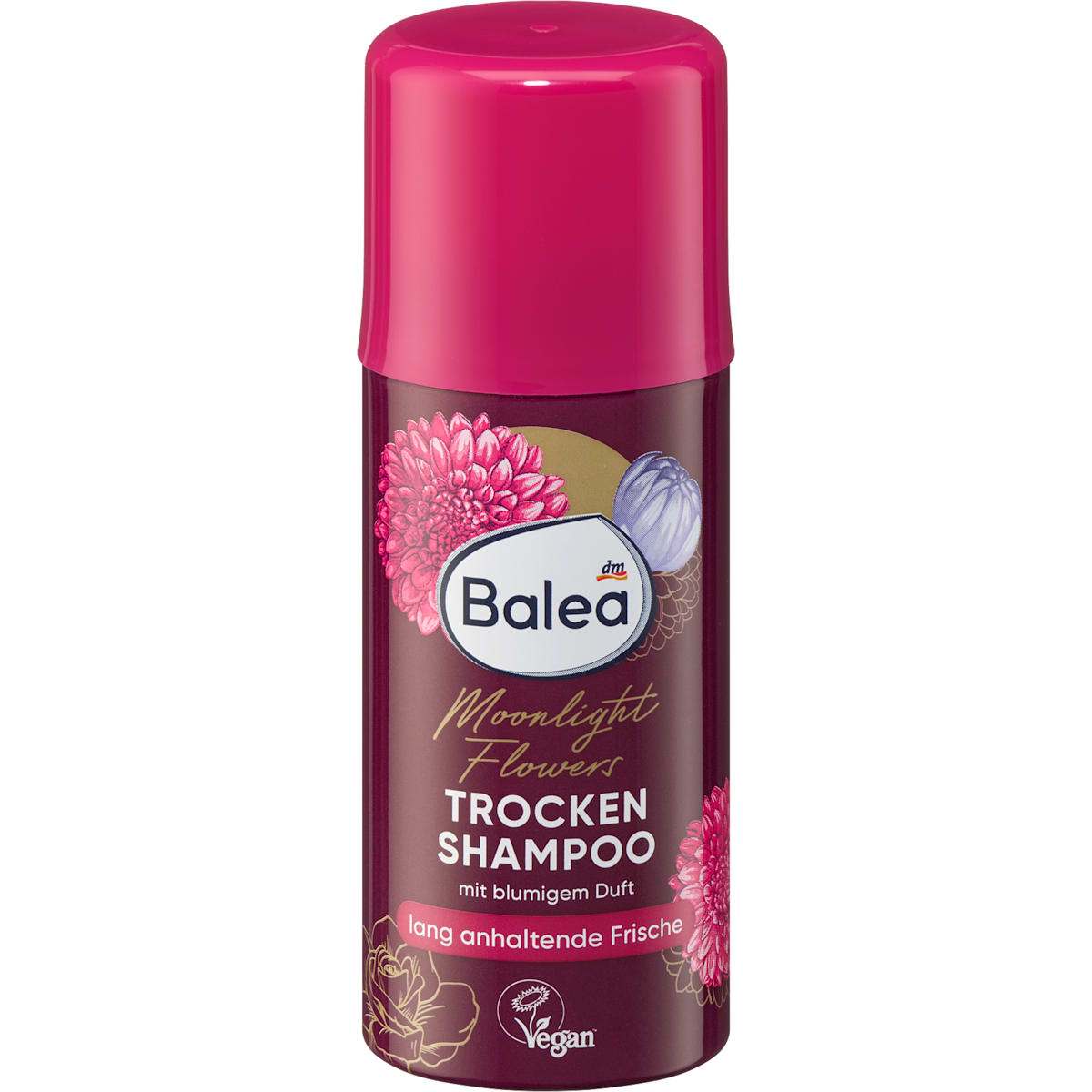 Balea Droogshampoo Moonlight Flowers, Reisformaat, 100 ml