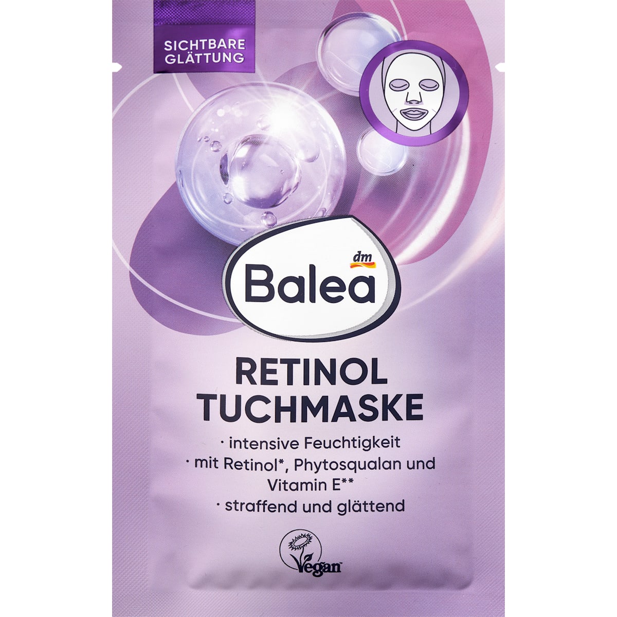 Balea Tuchmaske Retinol, 1 St
