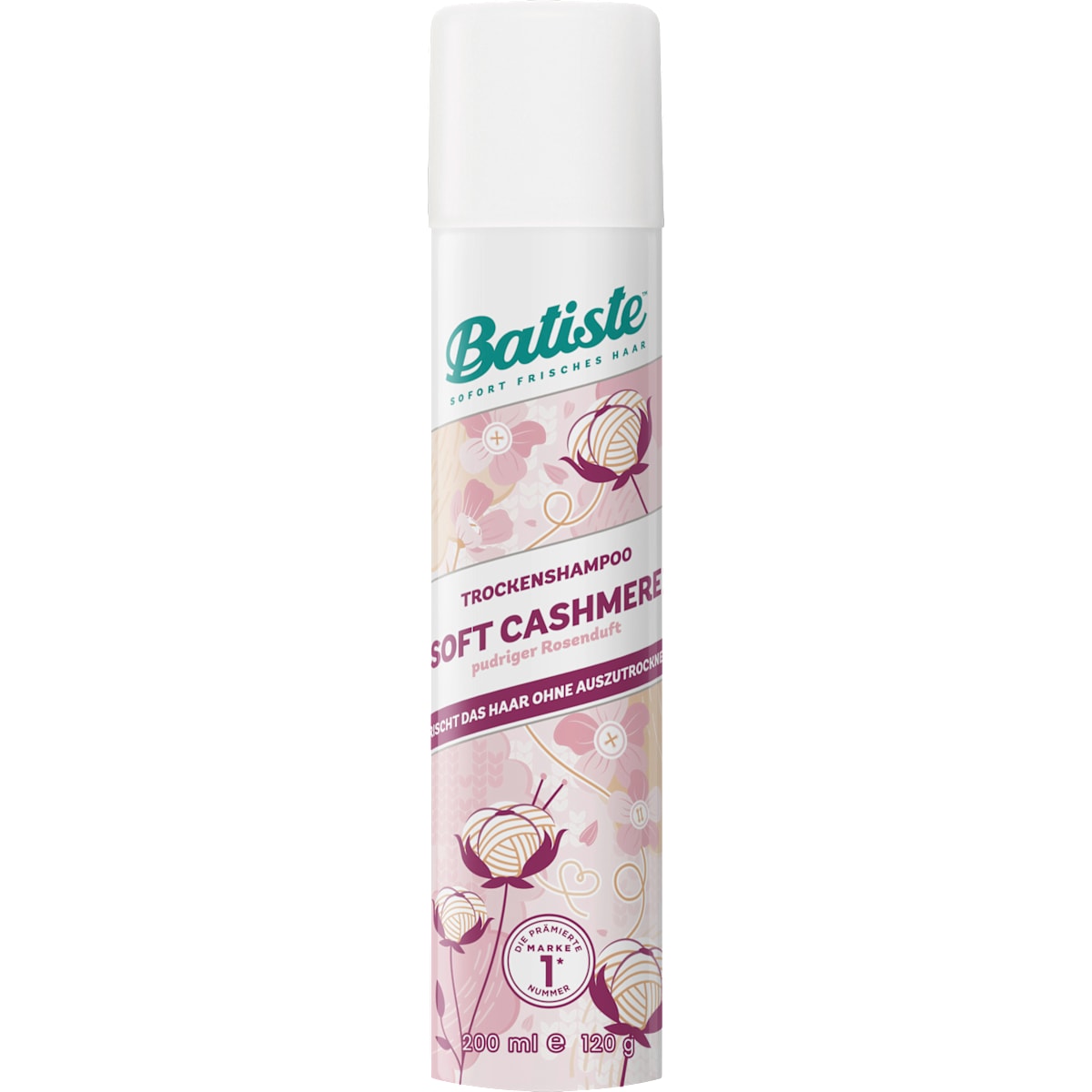 Batiste Droogshampoo Soft Cashmere, 200 ml