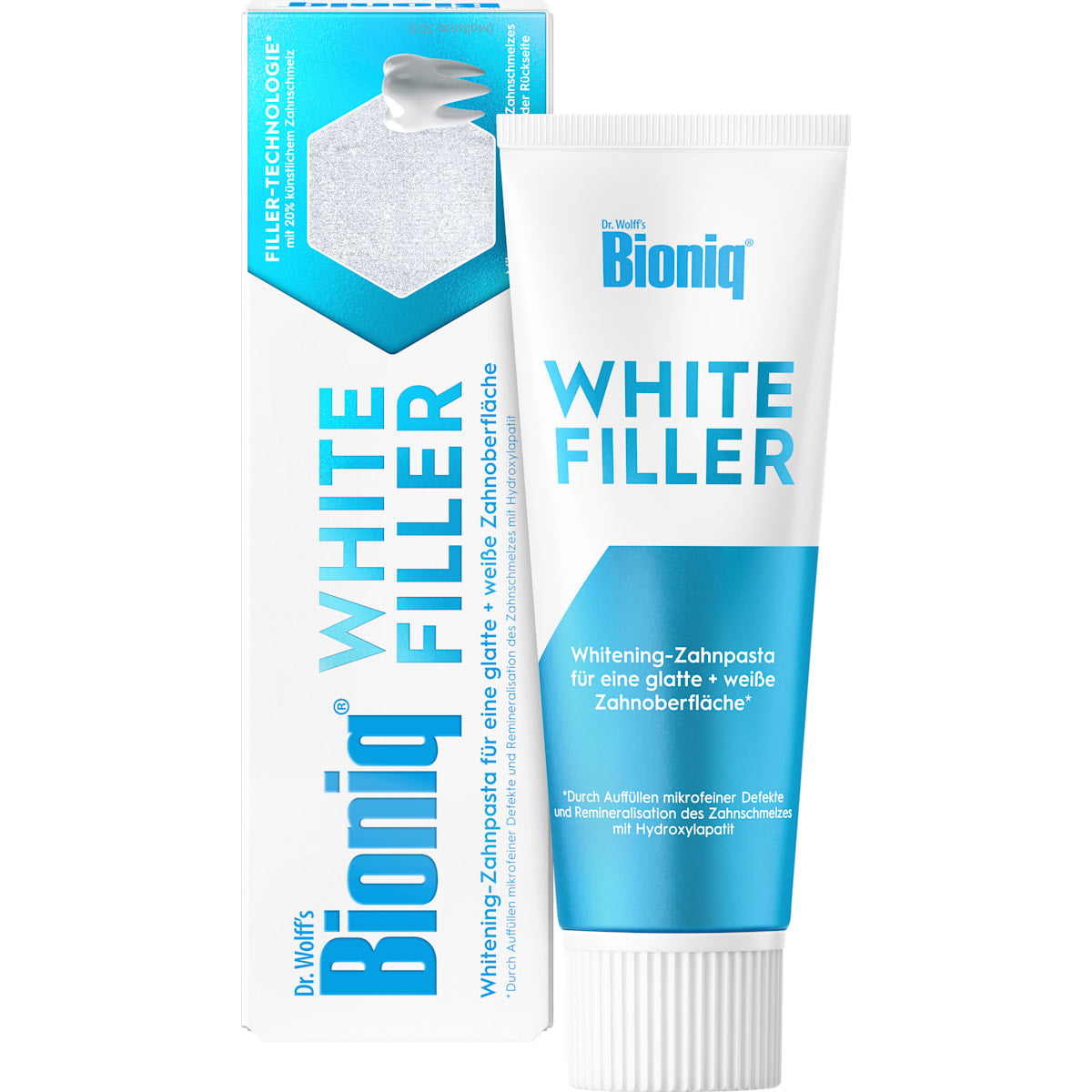 Bioniq® Tandpasta White Filler, 75 ml