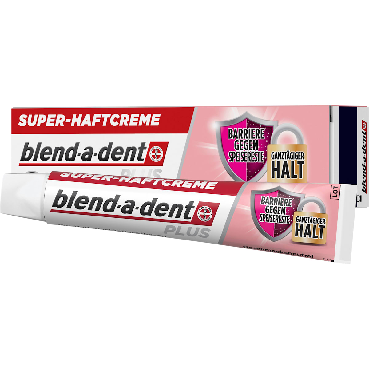 blend-a-dent Kleefpasta Plus Barriere gegen Speisereste geschmacksneutral, 40 g