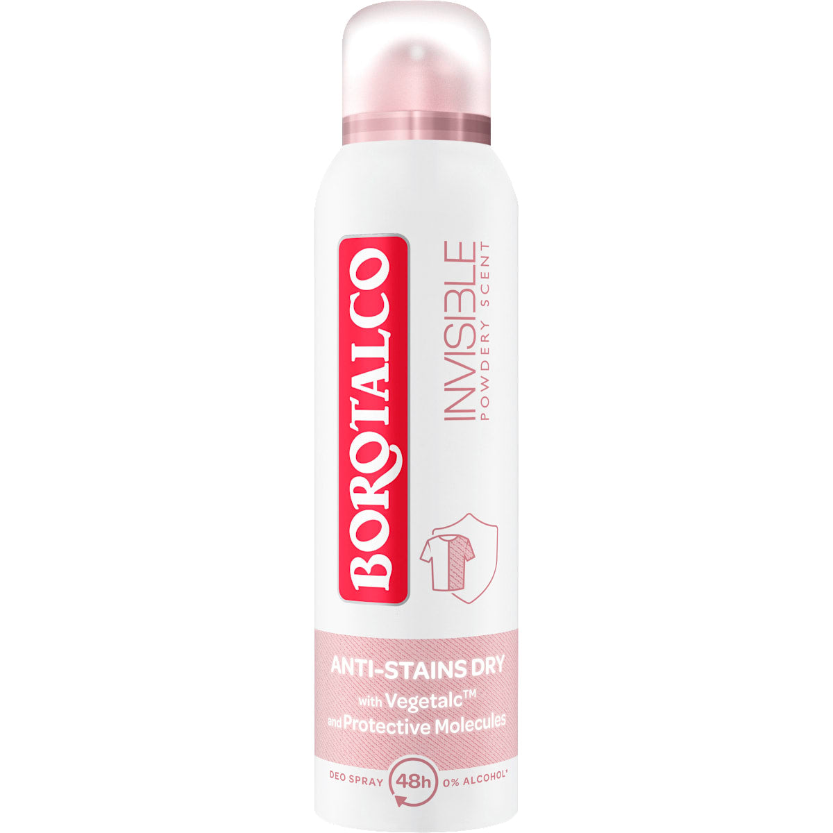 Borotalco Antitranspirant Deospray Invisible Powdery Scent, 150 ml