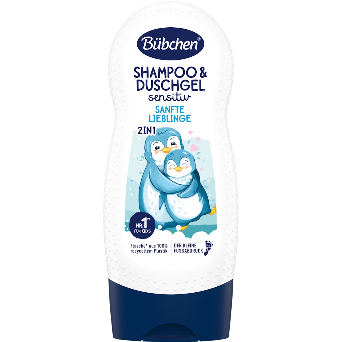 Bübchen Kinder Shampoo & Douchegel 2in1 Sanfte Lieblinge sensitief, 230 ml