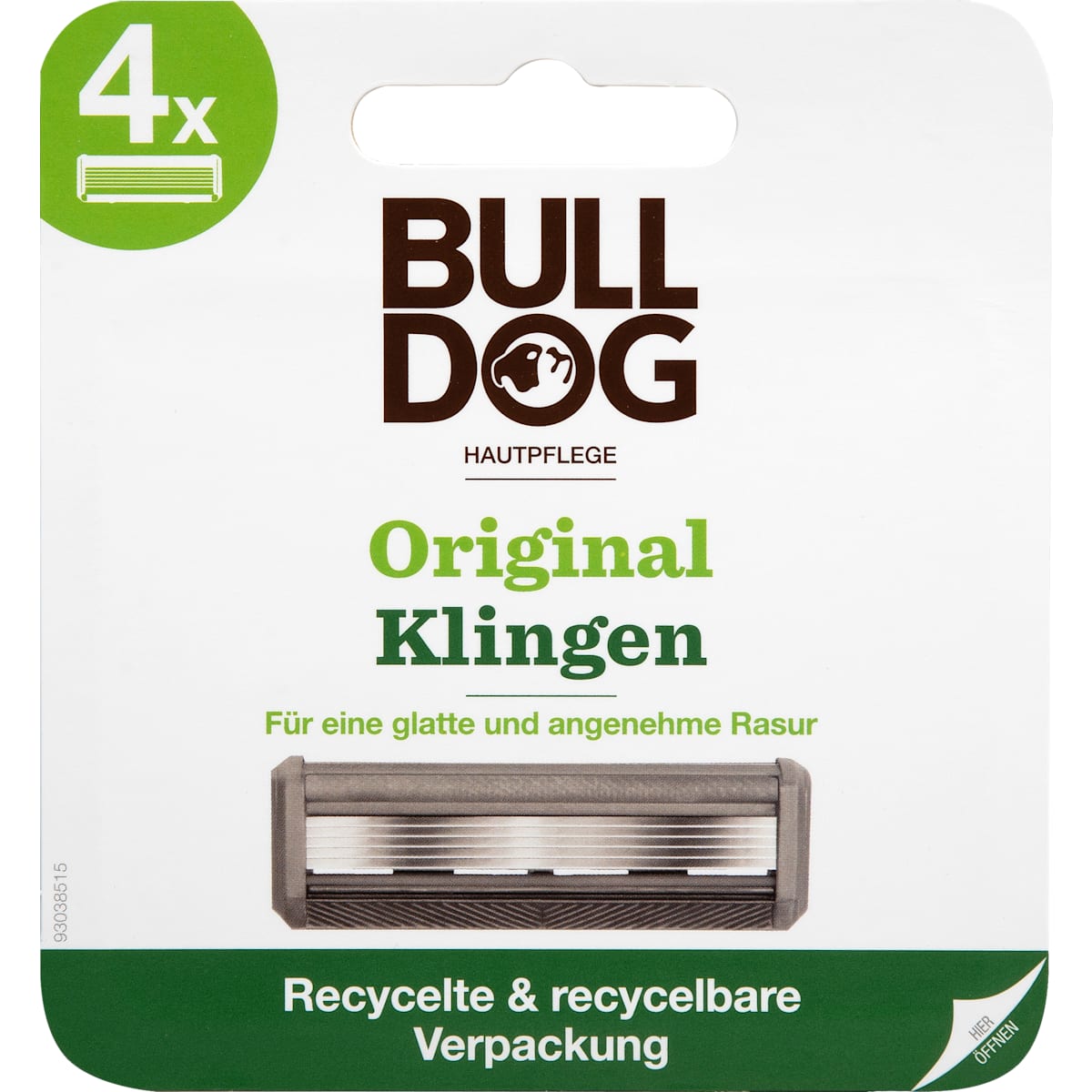 BULLDOG Scheermesjes, Original, 4 St