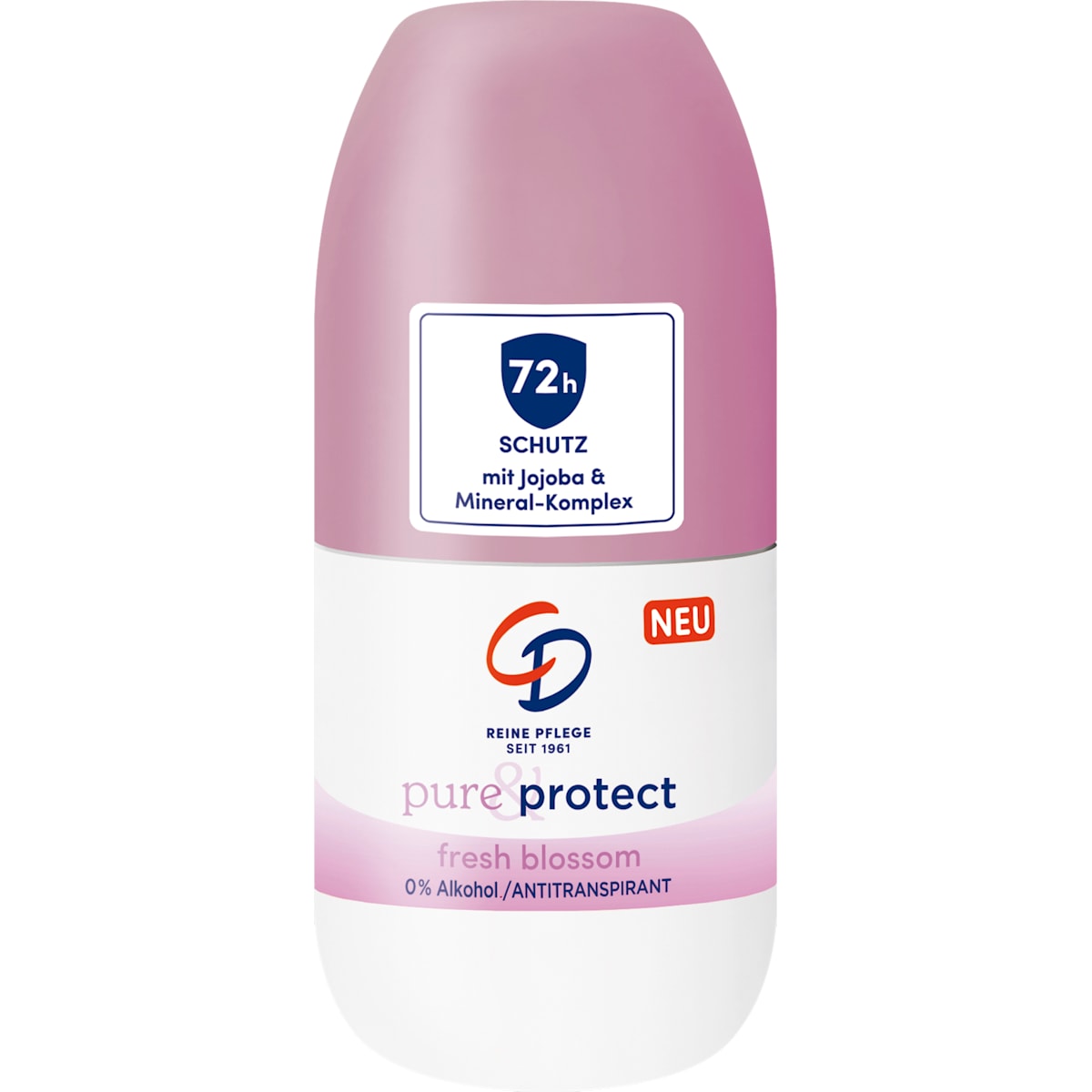 CD Deo Roll-on pure & protect fresh blossom, 50 ml