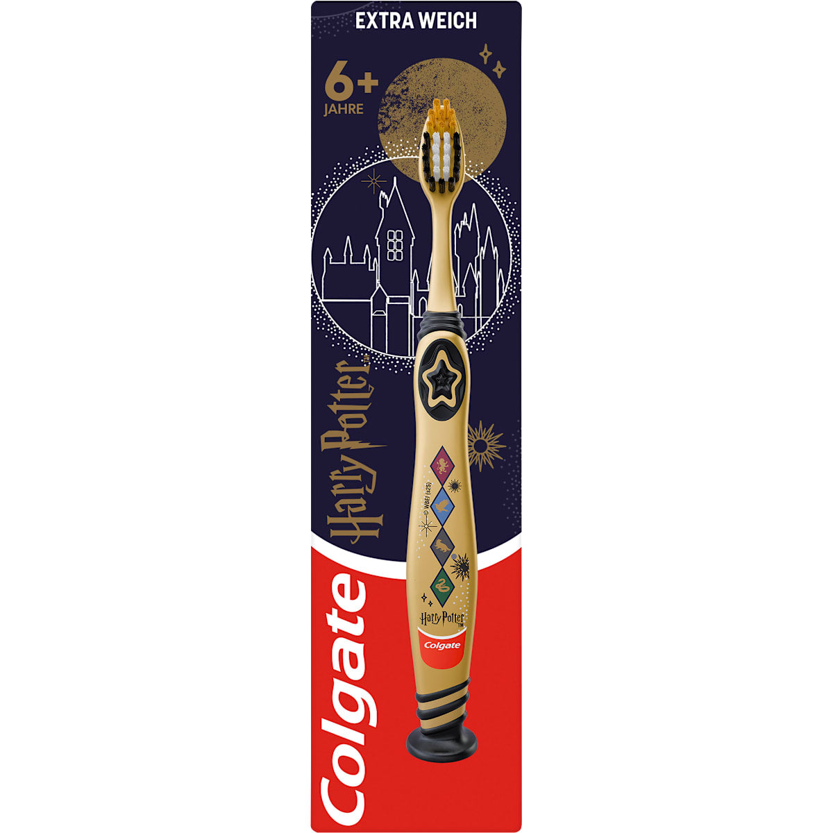 Colgate Tandenborstel Kinder Harry Potter vanaf 6 jaar weich, 1 St