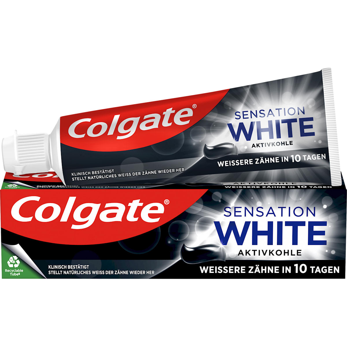 Colgate Tandpasta Sensation White Actieve kool, 75 ml