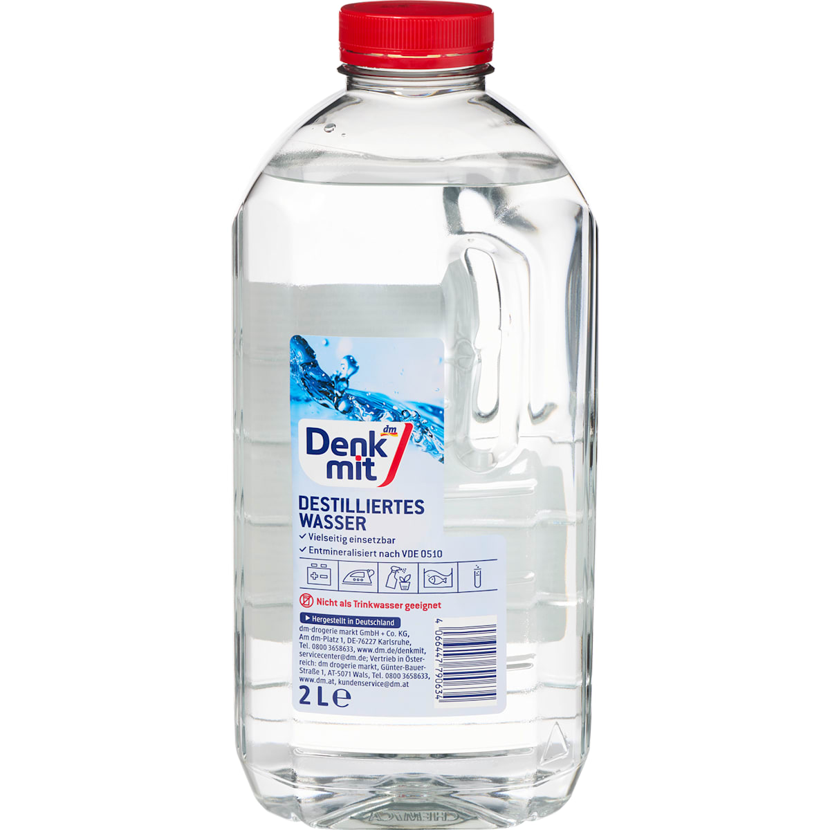 Denkmit Destilliertes Water, 2 l