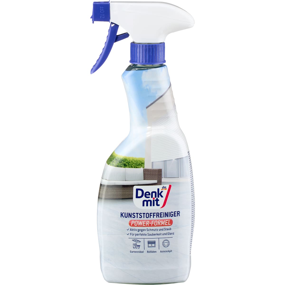 Denkmit Kunststoffreiniger met Kracht-Formel, 500 ml