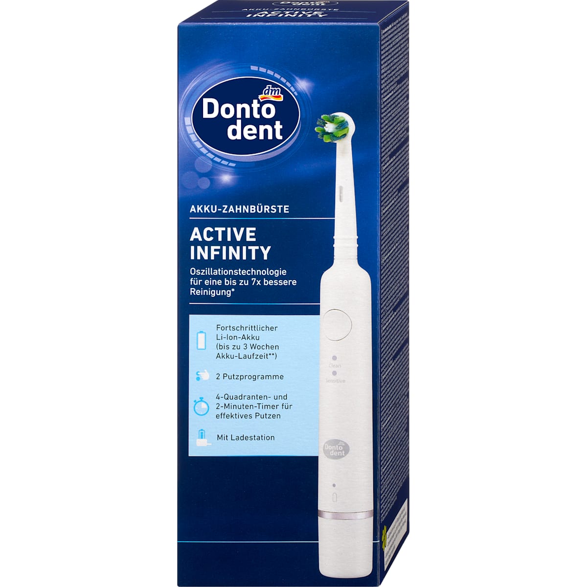 Dontodent Elektrische Tandenborstel Active Infinity, 1 St