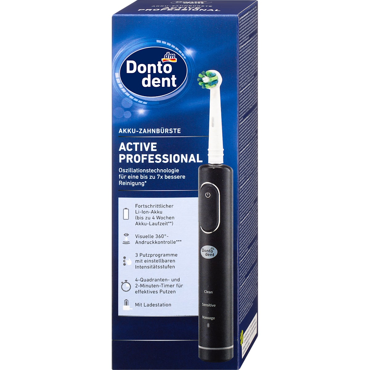 Dontodent Elektrische Tandenborstel Active Professional, 1 St