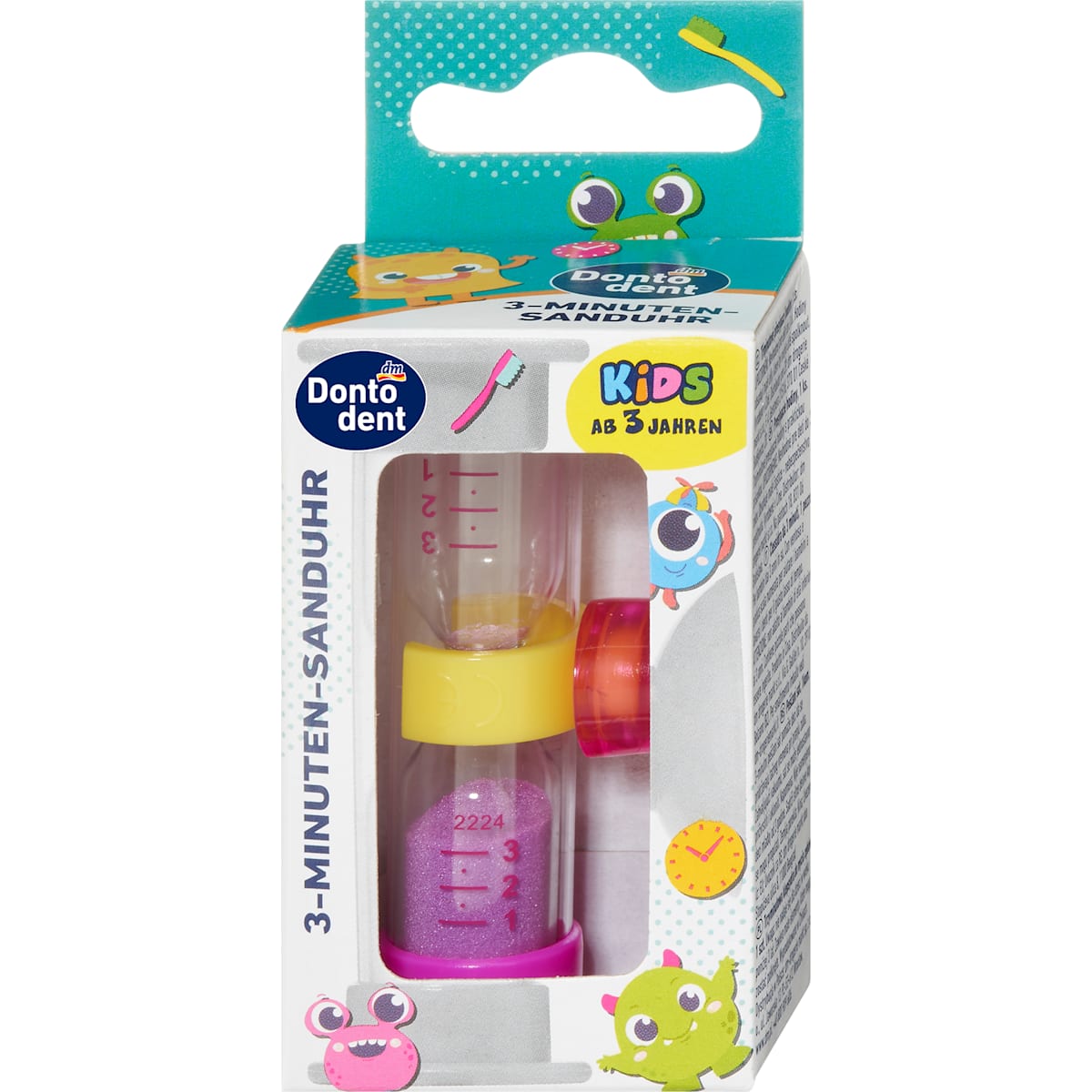 Dontodent Sanduhr Kids 3-Minuten, 1 St