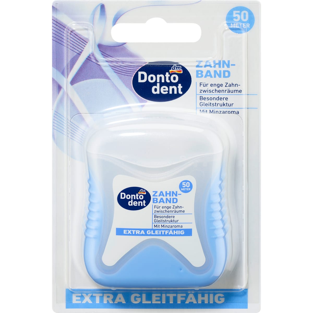 Dontodent Zahnband extra gleitfähig, 50 m