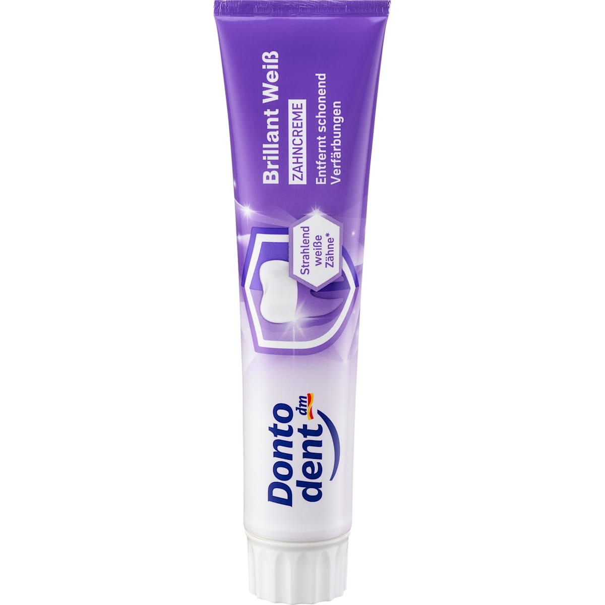 Dontodent Tandpasta Brillant Wit, 125 ml