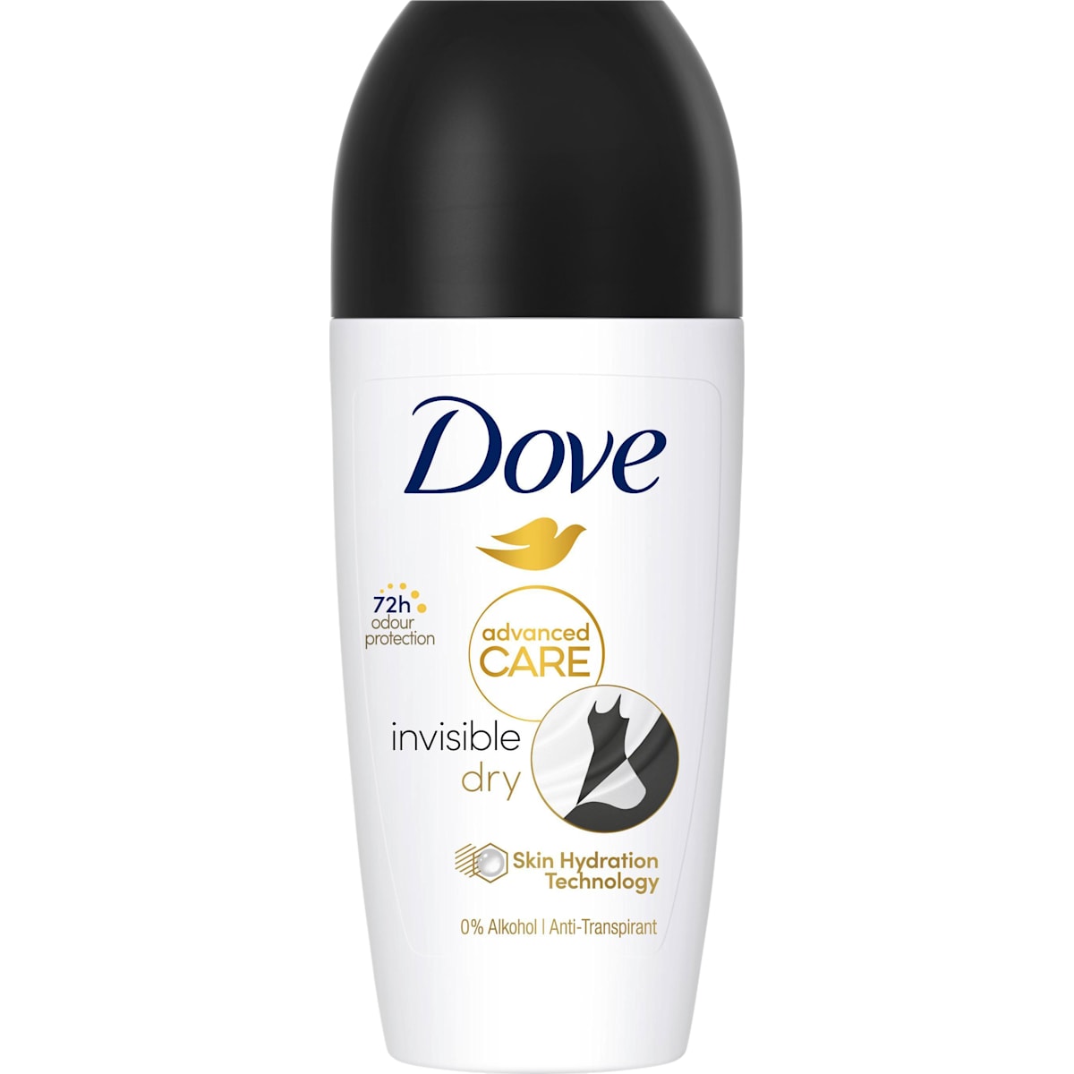 Dove Antitranspirant Deo Roll-on Advanced Care Invisible Dry, 50 ml