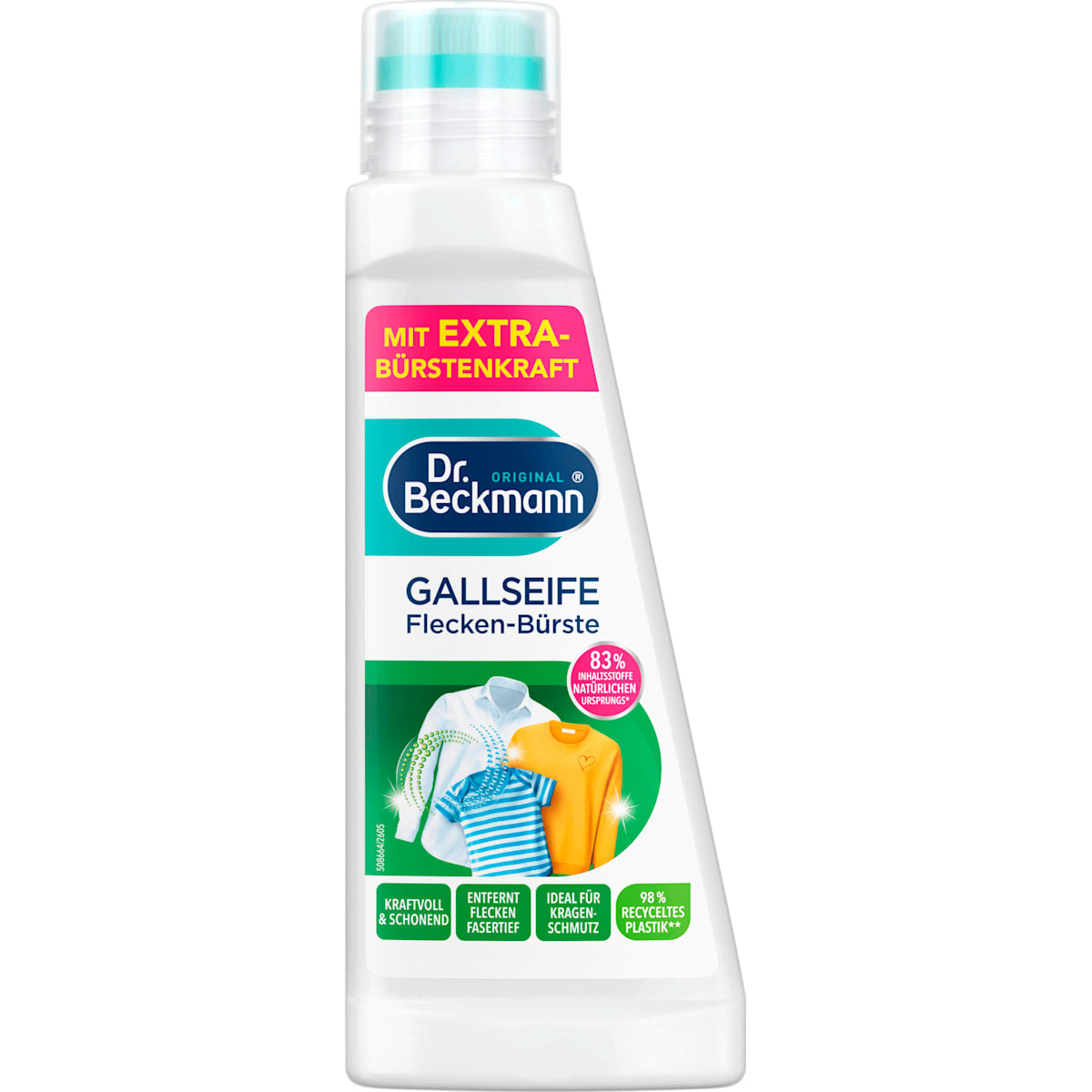 Dr. Beckmann Gallseife Flecken-Bürste zur Vorbehandlung, 250 ml