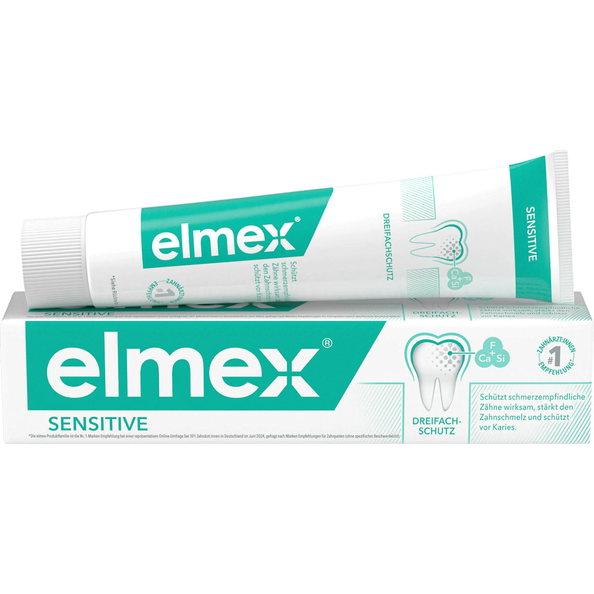 elmex Tandpasta Sensitive, 75 ml