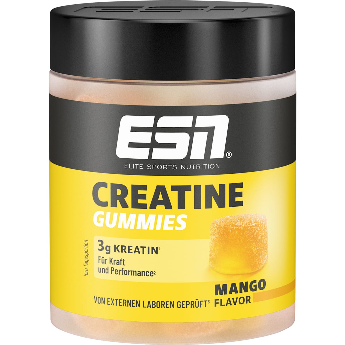 ESN Creatine Gummies, Mango Flavor, 140 g
