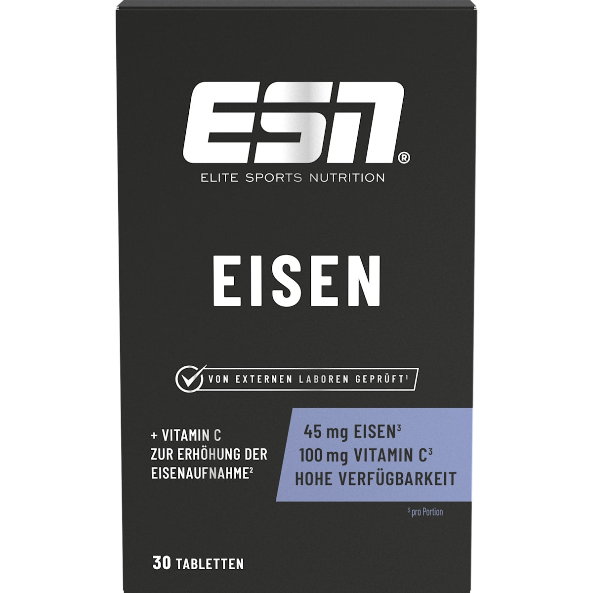 ESN Eisen Tabletten 30 St, 24 g