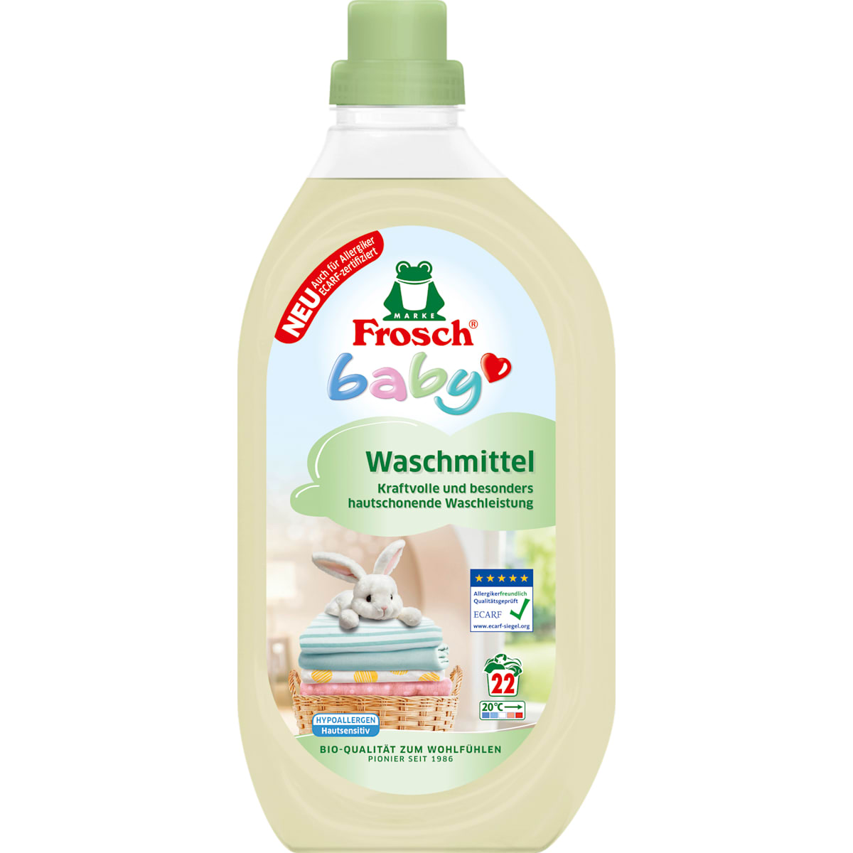 Frosch baby Volwasmiddel vloeibaar Baby, 22 Wl