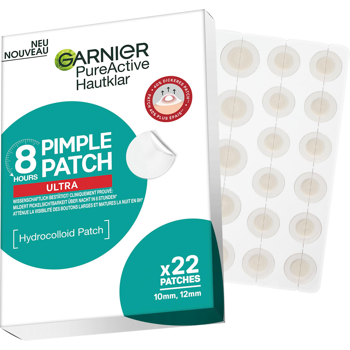 GARNIER Anti Pickel Patches ultra, 22 St