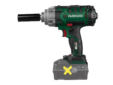 PARKSIDE® 20 V Accu-slagmoersleutel »PASSK 20-Li C4«, zonder Accu en Lader