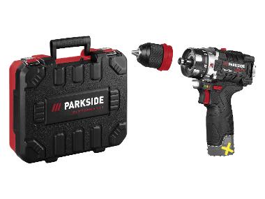 PARKSIDE PERFORMANCE® 12 V Accu-klopboorschroefmachine »PSBSAP 12 A1«, zonder Accu en Lader
