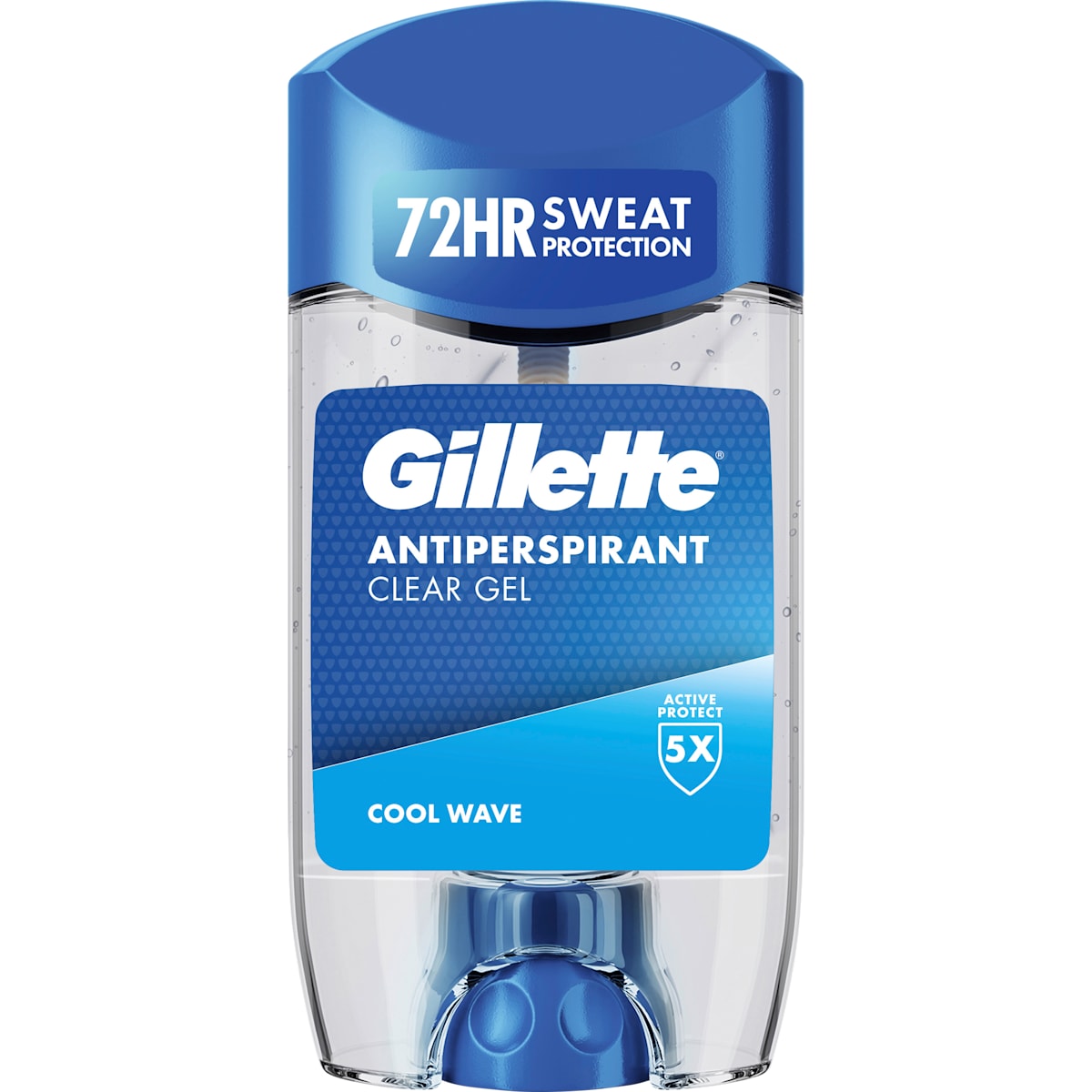 Gillette Antitranspirant Deostick Clear Gel Cool Wave, 70 ml