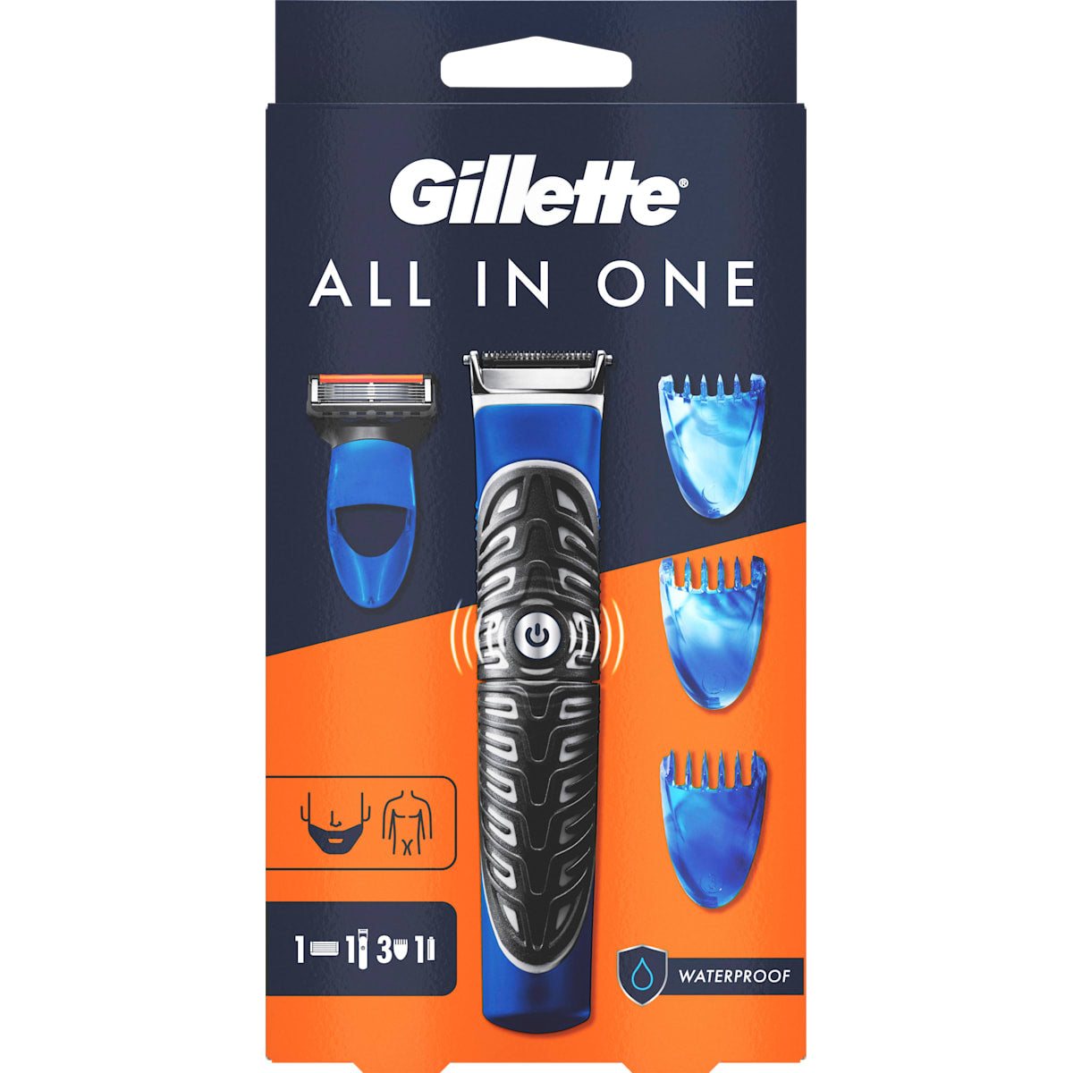 Gillette Elektrische Scheermes, All in One Styler, 1 St