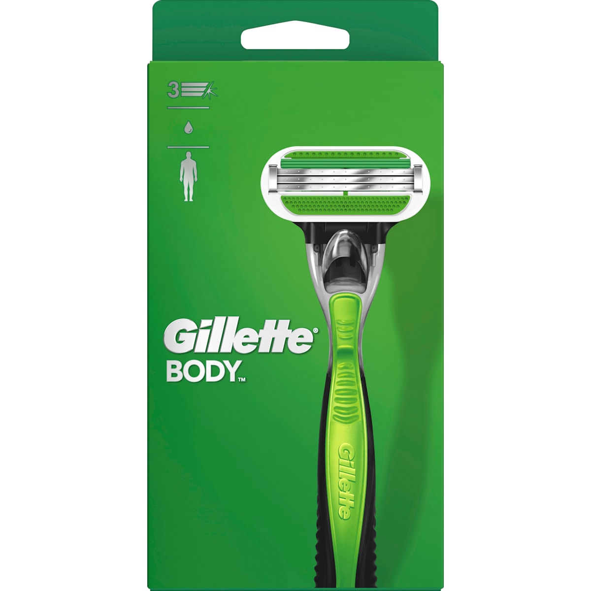 Gillette Scheermes, Body, 1 St