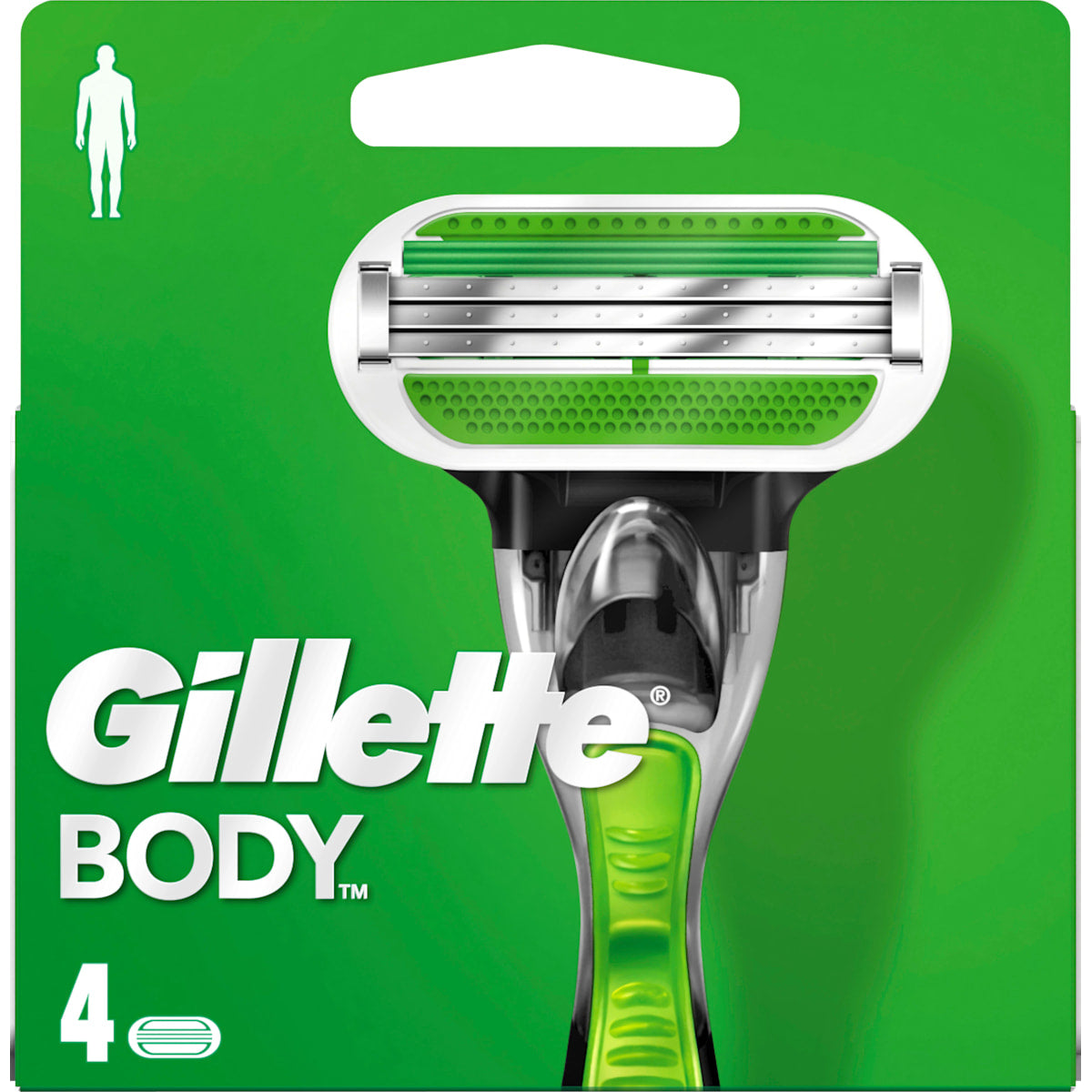 Gillette Scheermesjes, Body, 4 St