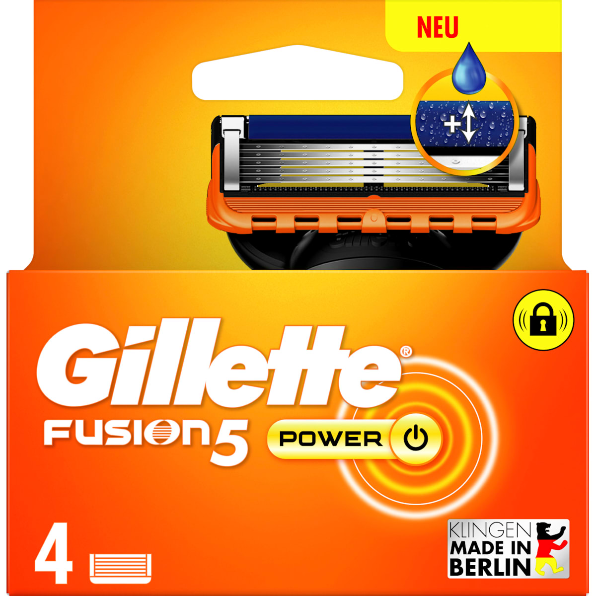Gillette Scheermesjes, Fusion5 Power, 4 St