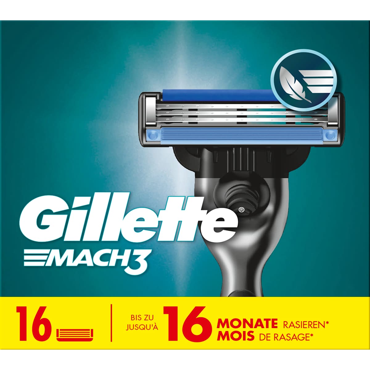 Gillette Scheermesjes, Mach3, 16 St